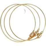 Медное покрытие реальное золото задержка на 14 тыс. Цвета. 1,0 толстая полу -хардная линия соединяющая круглый ствол магнитный магнитный кольцо Внешнее диаметр 60 мм