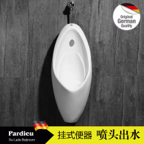 German Patio ceramic urinal public urinal urinal automatic induction manual delay Flushing hotel project