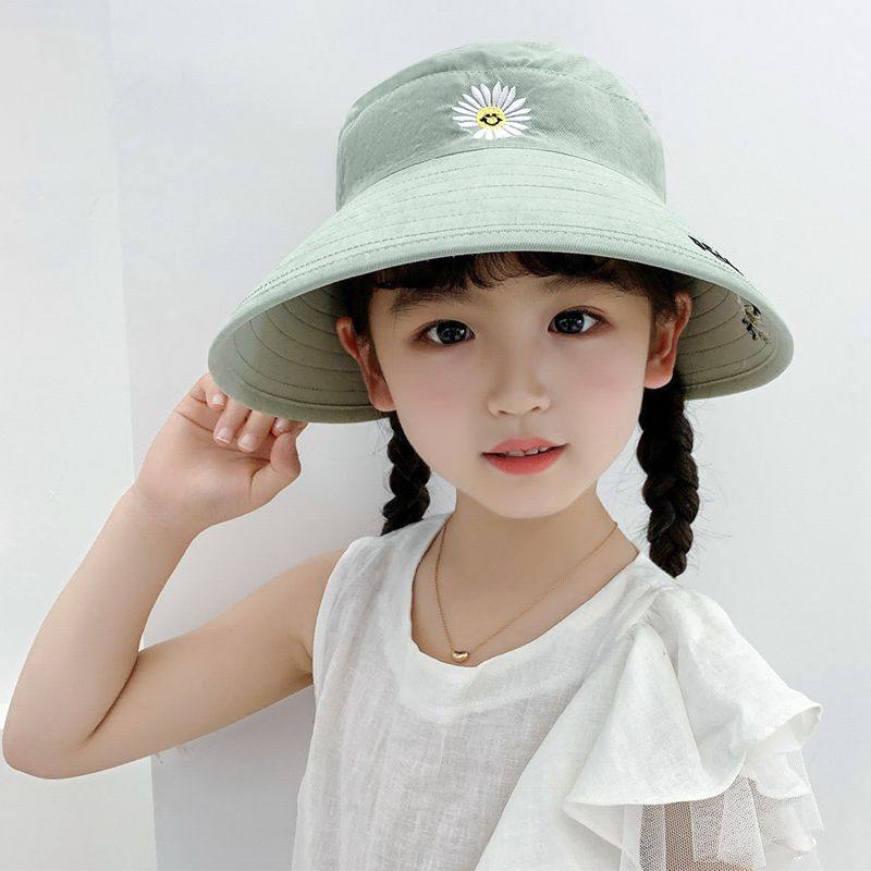 Children's hat summer sunscreen thin girl sun hat empty top hat baby sun hat princess big brim beach hat new