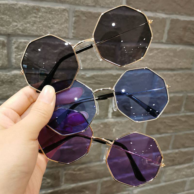Children's sunglasses baby anti UV sunglasses male and female child personality sunglasses kid fashion 100 lap glasses