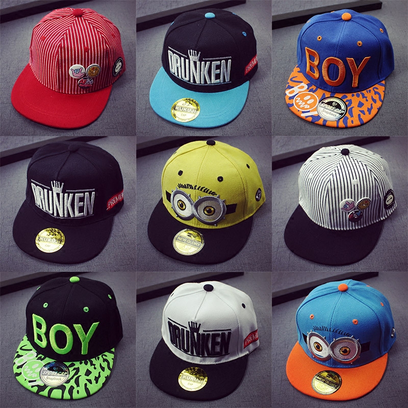 Children's hat Spring and autumn girls and boys baseball cap tide summer outdoor travel hat Korean version of the baby sun hat