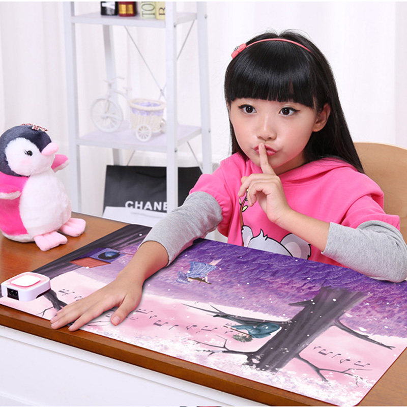 Youbejia warm desk pad office writing pad heating student desk heating plate hand warmer pad mouse heating pad