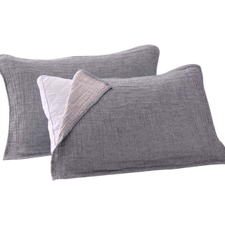 Uchino infield quadruple yarn double veil pillow cover