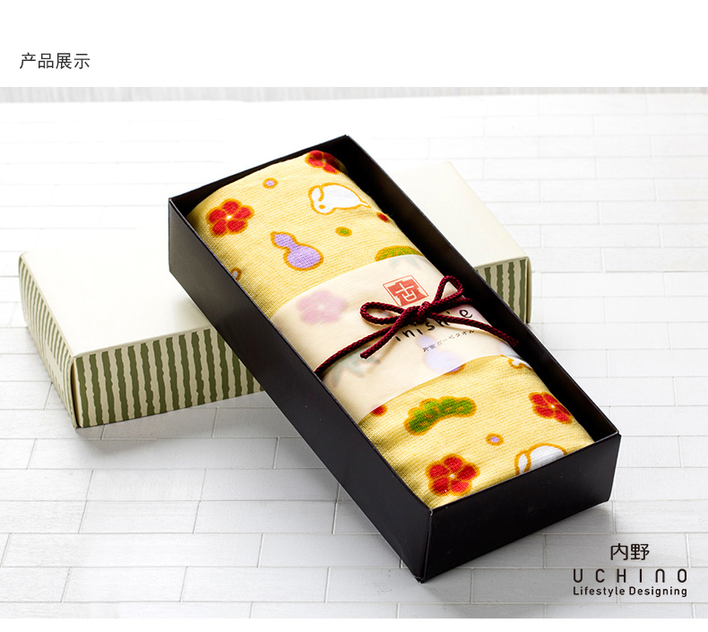 Thông nội địa khăn tre mận hộp quà tặng đơn đặt bông gạc trẻ em người lớn khăn thấm - Khăn tắm / áo choàng tắm khăn tắm cotton