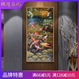 5D Diamond Painting Nine -Рыбка картинная крыльца Вертикальная версия гостиной Diamond Emelcodery 2020 Новая каменная живопись Полная бриллиантовая кросс