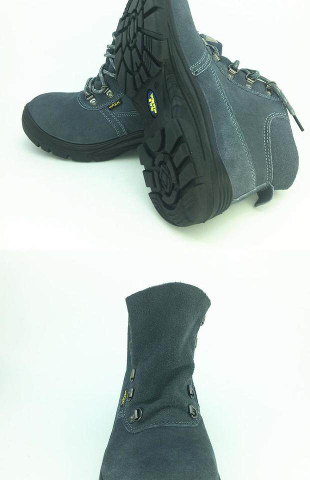 Защитная обувь 秋冬安全工作鞋电焊工冬男女耐高温钢头防砸刺穿防滑实心底劳保鞋