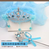 Детский ободок, вуаль принцессы, аксессуар для волос, из фатина, подарок на день рождения