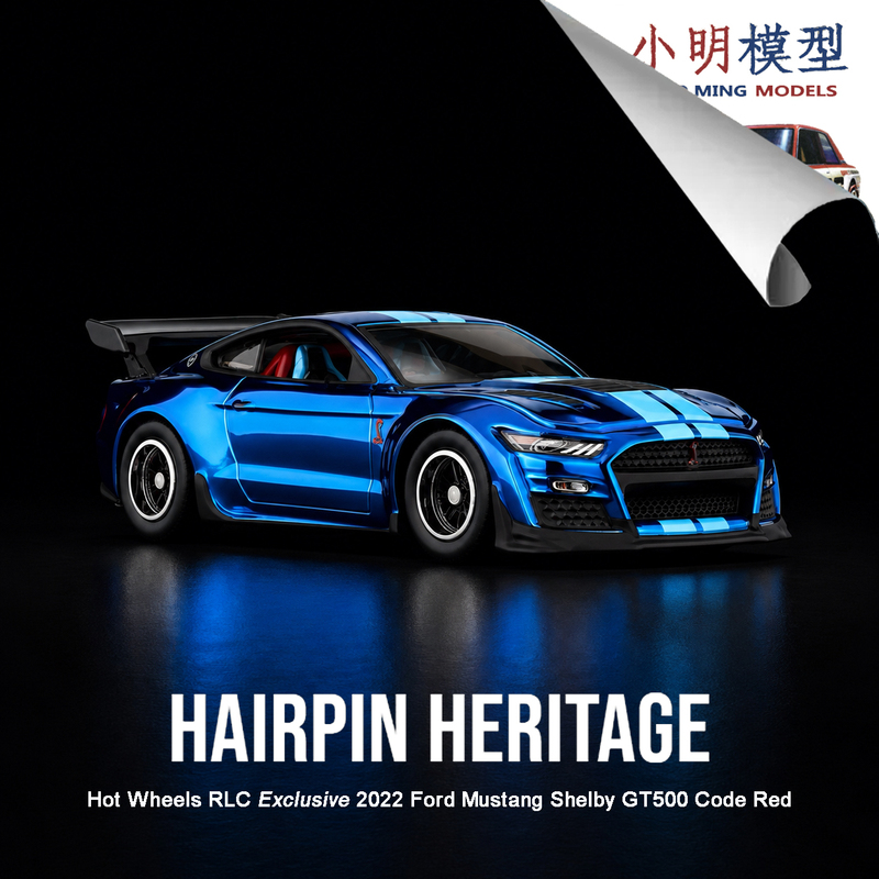 Hot Wheels Rlc 1/64 22 Ford Mustang Shelby Gt500
