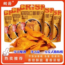 岭哥香脆田园红薯片脆片酥脆农家手工休闲番薯干片地瓜干追剧零食