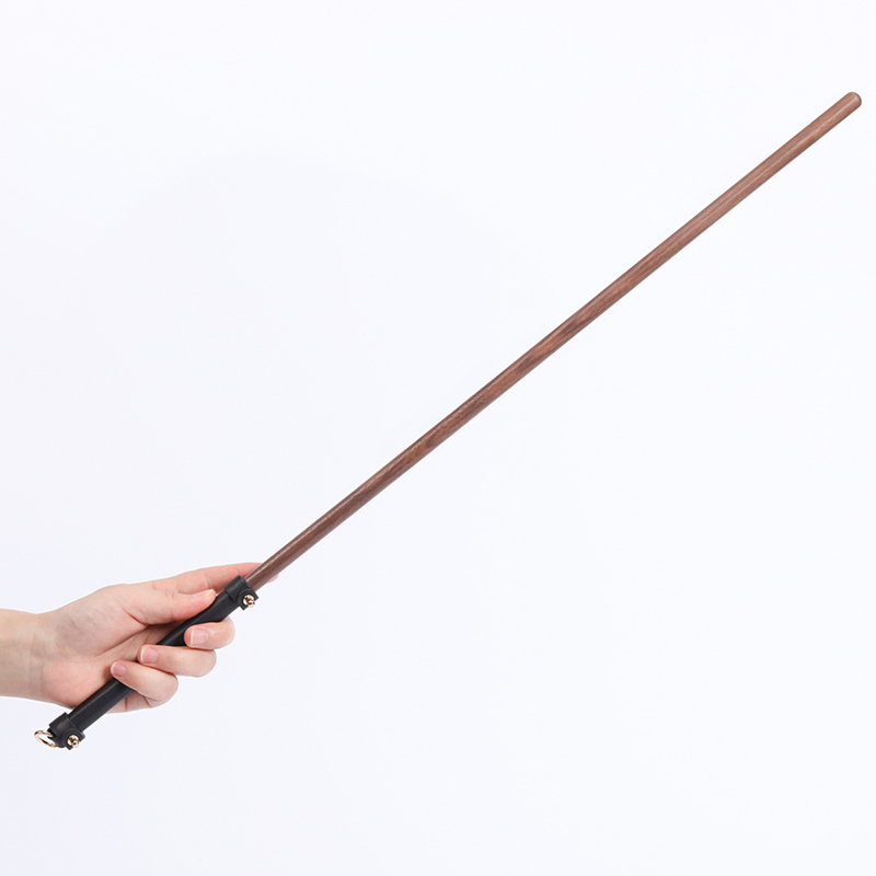 Walnut Wood Ruler Cane Household Bamboo Stick Solid Wood Teaching Stick Teacher's Stick Bamboo Handle Bamboo Whip Reading Stick