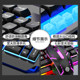 Viper KM520 Rainbow Light Metal Keyboard Mouse Gaming Desktop Notebook Wired Esports Internet Cafe