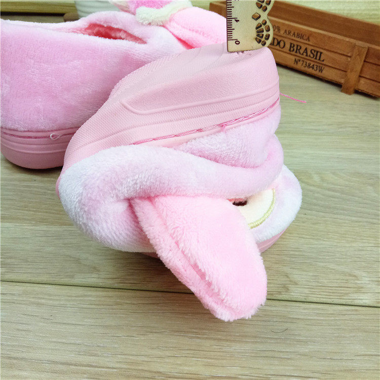 Pantoufles enfants en suède pour hiver - semelle plastique - Ref 1009824 Image 22