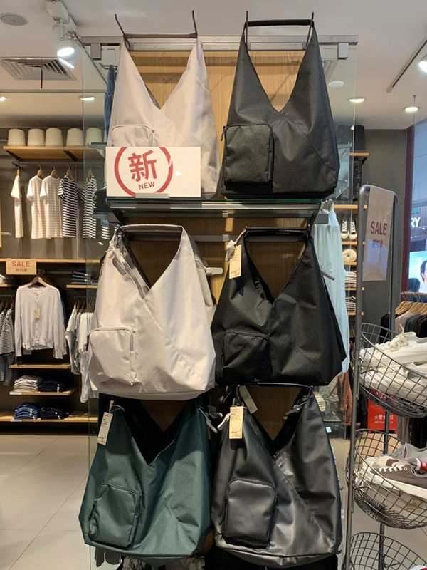 Japanese-Style Muji Single-Shoulder Bag, Triangular Bag, Large-Capacity Crossbody Bag, Commuter Tote Bag, Women's Canvas Bag, Handbag