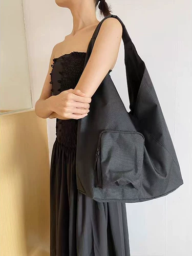 Японская вместительная и большая сумка на одно плечо, сумка через плечо, шоппер, барсетка