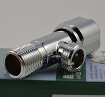 Fine angle valve ceramic core all copper cold and hot triangle valve cold and hot water heater universal stop switch valve