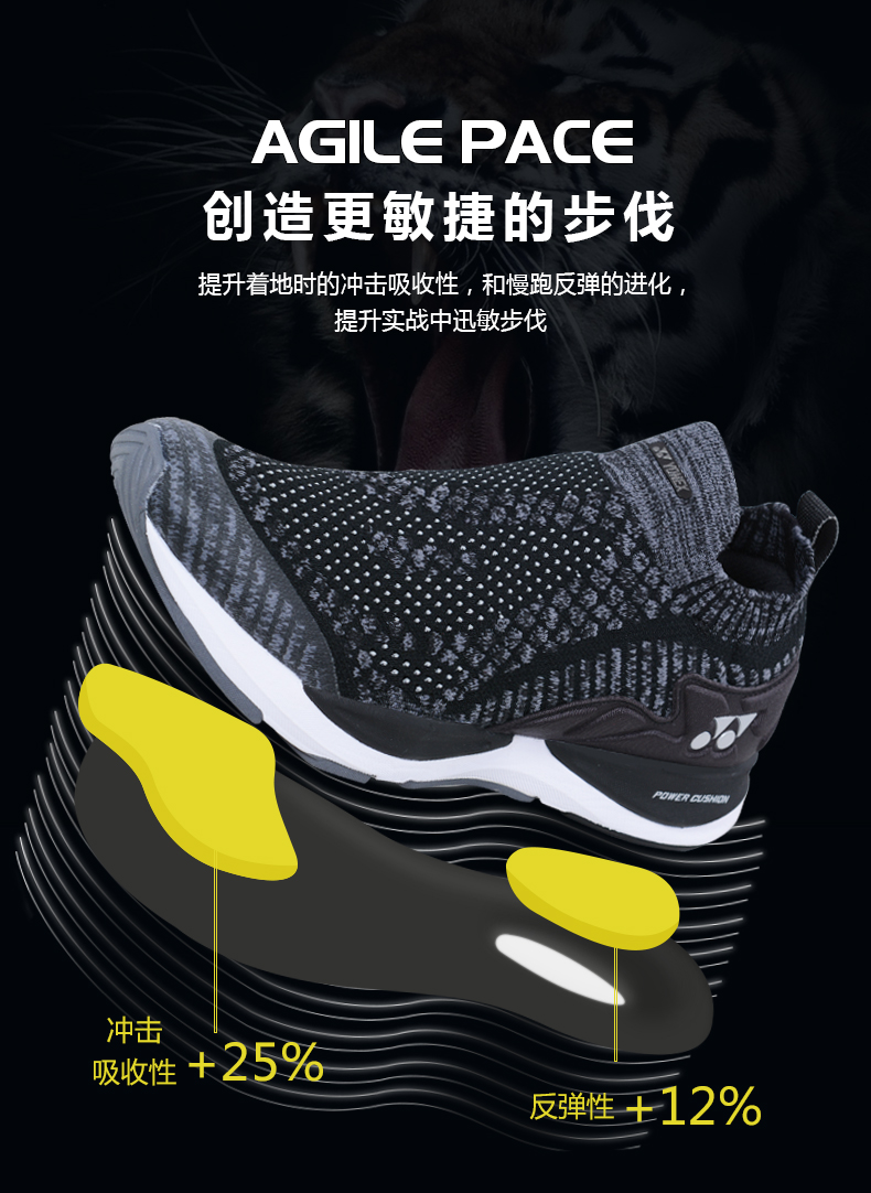 Giày cầu lông Yonex đích thực 2019 mới dành cho nam và nữ YY giày thoáng khí mùa hè chuyên nghiệp cho nam - Giày cầu lông giày cầu lông adidas