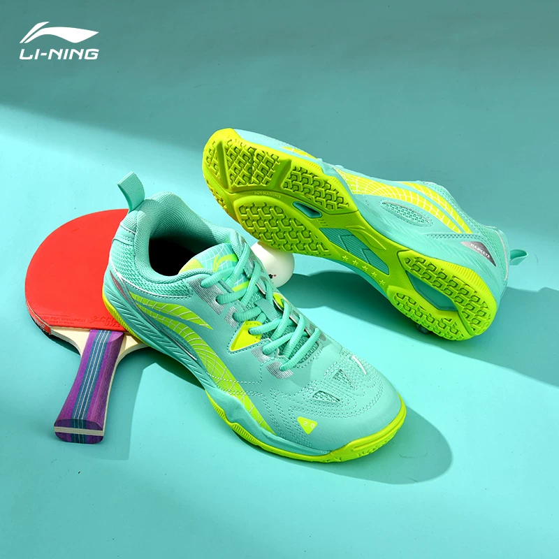 Li Ning, мужские дышащие спортивные кроссовки для настольного тенниса