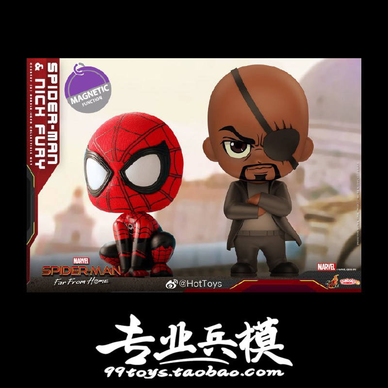 HOTTOYS HT Spider-Man Heroes Expedition COSB632 Spider-Man and Nick Fury spot