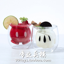 Beast Kingdom Classic Mickey series double-layer glass Mickey shorts gloves in stock