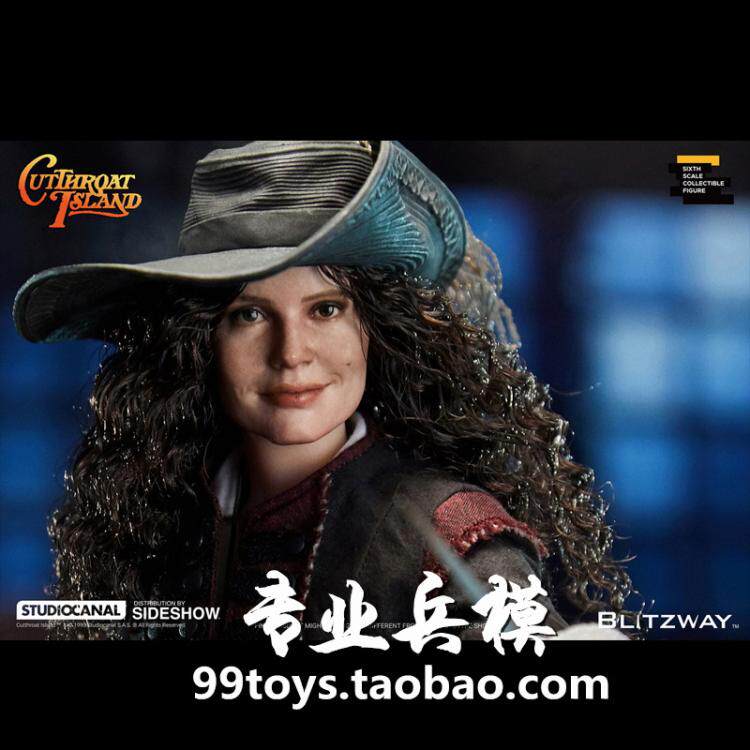 Blitzway 10501 1 6 Cutthroat Cutthroat Island Morgan Adam Movable doll takes order