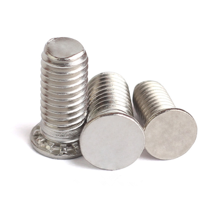 304 stainless steel FHS press riveting screw M4M5 sheet riveted screw column 6-50 sheet metal rivet free of electric welding direct-Taobao