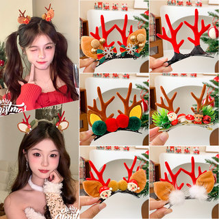 Christmas ornaments hairpins holiday dress up headdresses