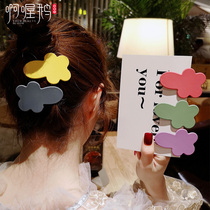 Color girl Korean net red Child ins side hairpin headdress Candy color hairpin bb clip Color top clip