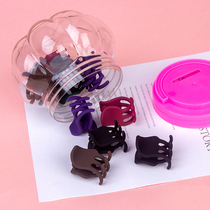 Korean adult wild elegant bangs clip Frosted hair clip headdress hair clip grab clip small medium and large back of the head