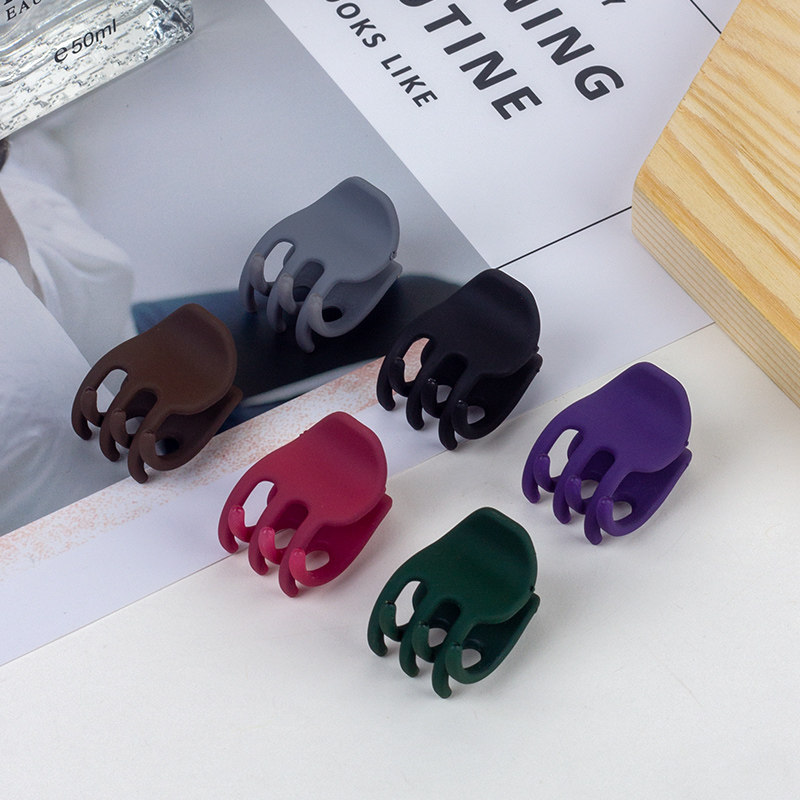 Ah oh Goose South Korean headwear adult 100 hitch elegant frosted small number of crewy sea hair clips Adult grip clip hair clip