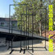 Wedding new iron screen rectangular frame wedding stage decoration background frame geometric square frame arch shelf flower door