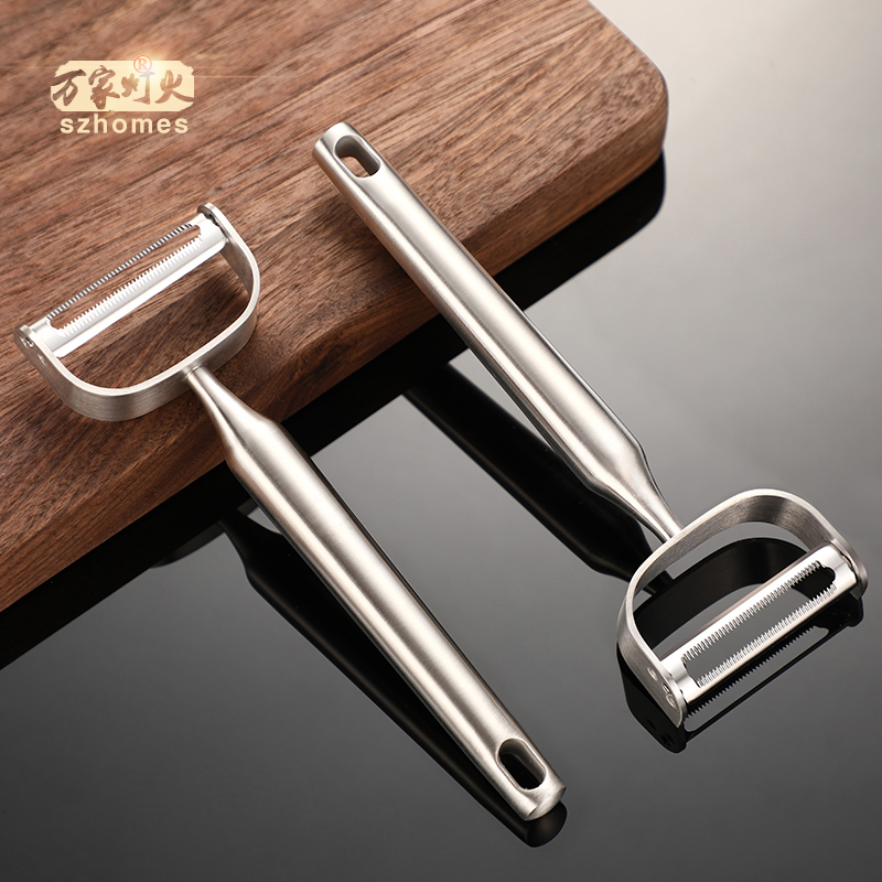 304 Stainless Steel Paring Theorizer Multifunction Beating Potatoes Scraping Knife Home Exfoliating Fruit Vegetable Kitchen Melon Planter