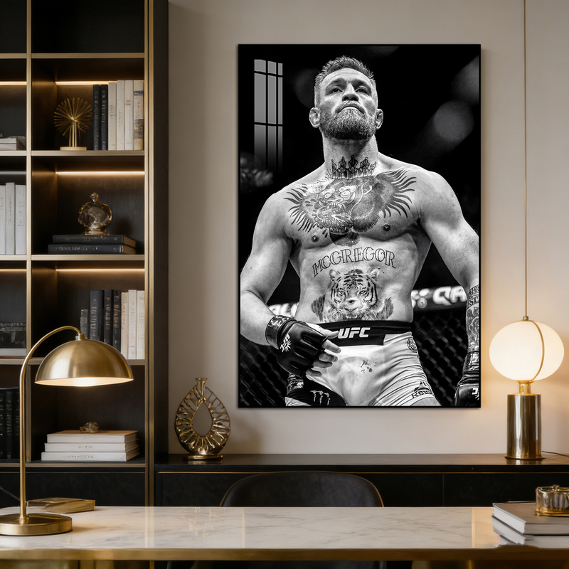 Conor Mcgregor Boxer Decorative Painting Ufc Mixed Martial Arts Champion Wall Art Bedroom Room Painting