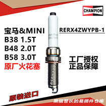 Champion original Iridium Platinum spark plug OE245 RERX4ZWYPB-1 for BMW B38B48B58