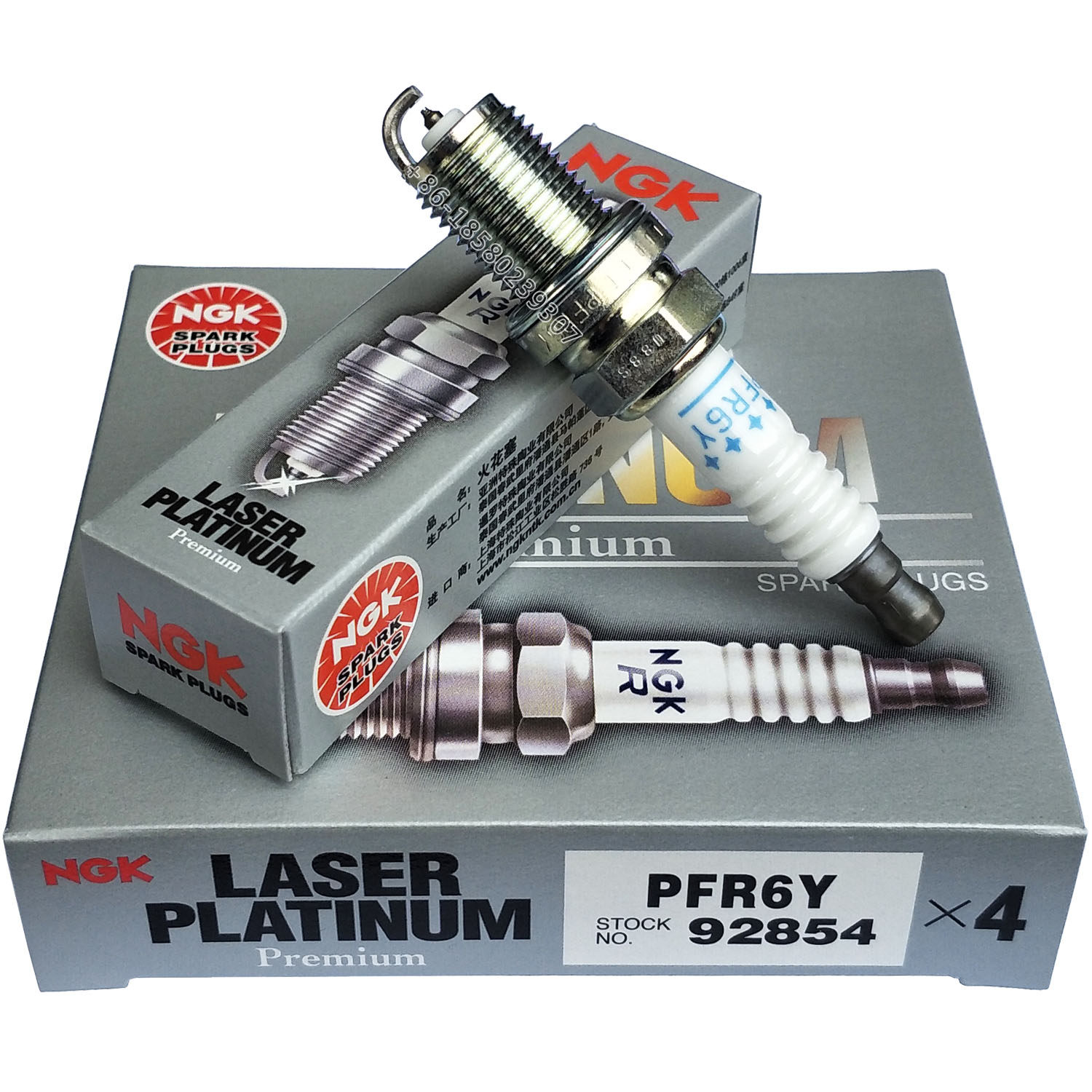 NGK double Platinum spark plug PFR6Y original factory suitable for MG MG Roewe W5 350 550 Jingyi X5