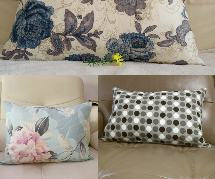 Sofa hình chữ nhật ôm gối không có lõi đệm cũ vải thô tựa lưng dải gối bông eo gối vải tùy chỉnh gối tựa lưng cao su non