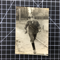 A6907 Soviet old photos of people officers humanities and geography black and white photos not new fidelity real-life photos