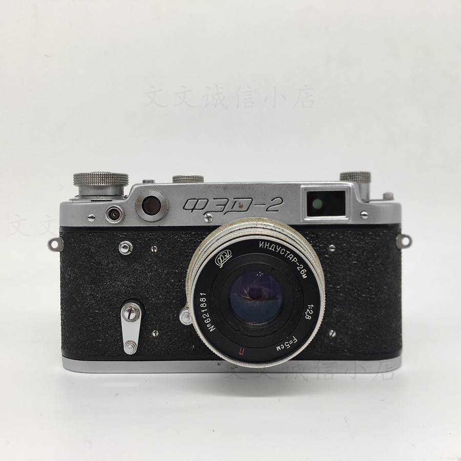 In 1972, the Soviet Russian FED Fetter 2 Film 135 Film Metal Mechanical Side-Axis Camera A2916 was produced