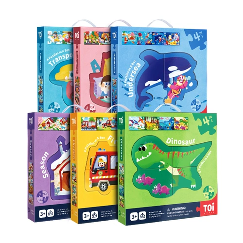 Toi, головоломка, интеллектуальная игрушка для раннего возраста для мальчиков и девочек, 3-6 лет, раннее развитие