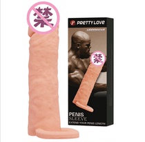 Wolf stick extended penis sleeve men wearing adult couples sex supplies passion utensils for men penis ring