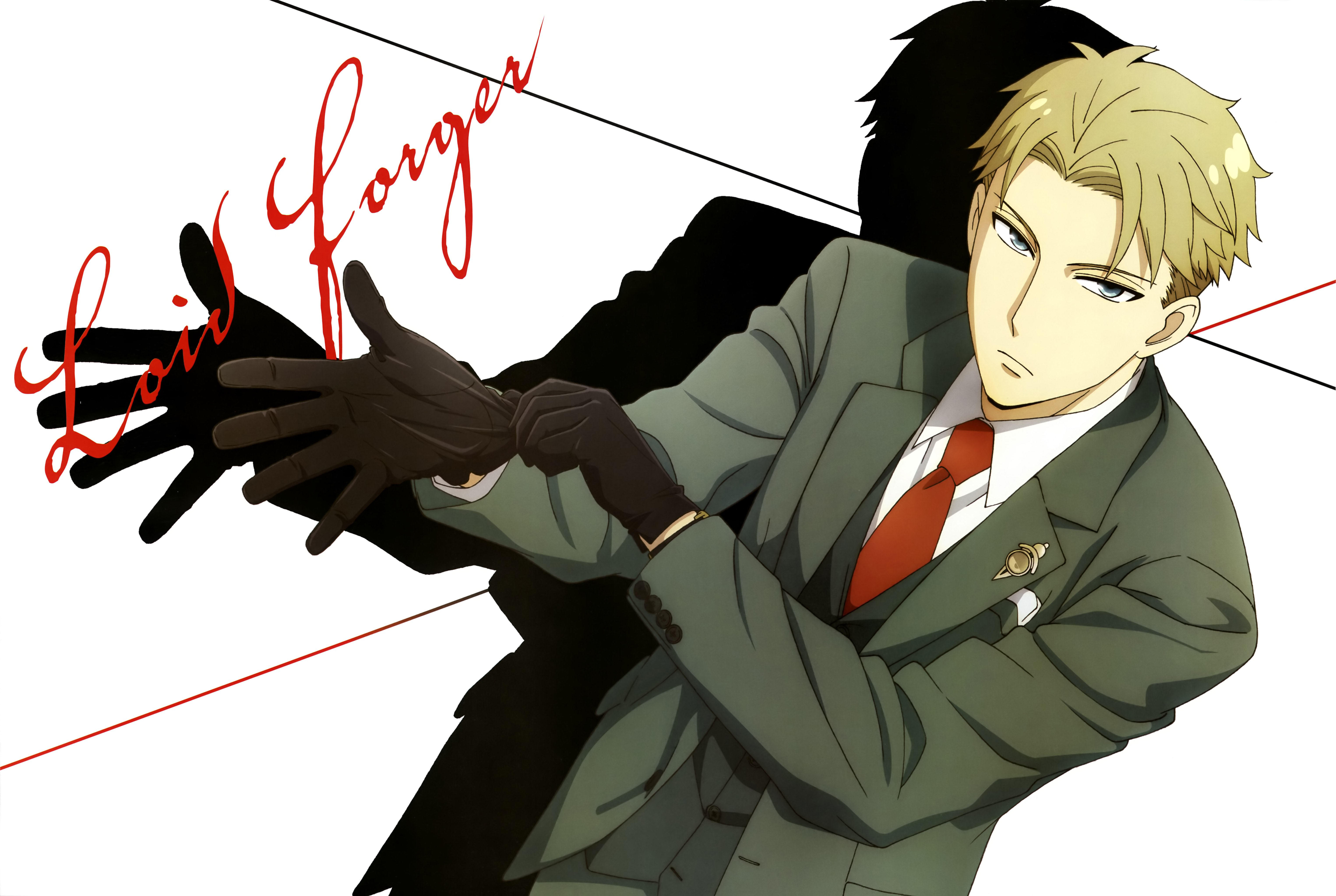 间谍过家家 Spy x Family 劳埃德福杰西装帅气 4K 无水印动漫壁纸