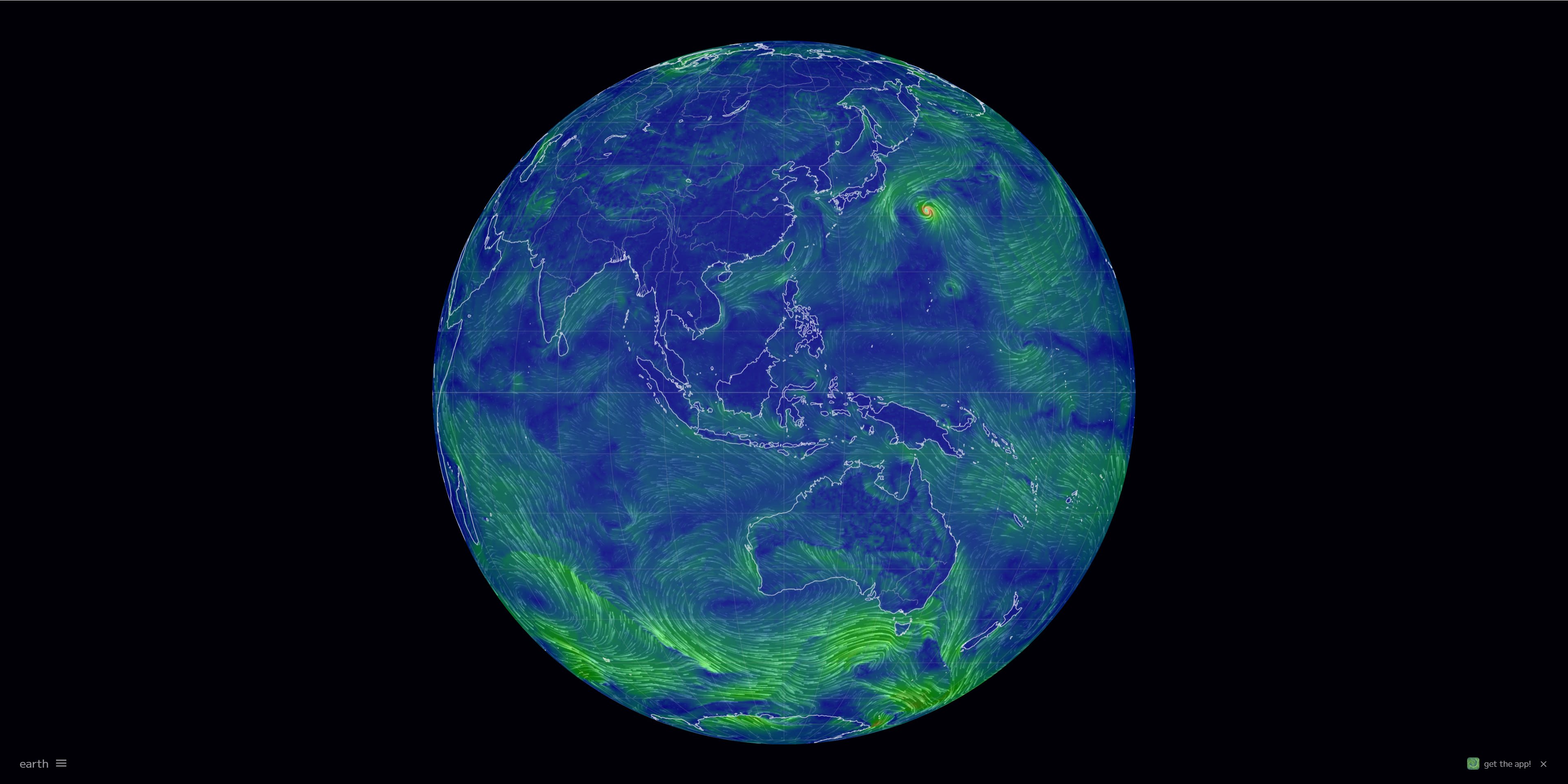 5 个地理地图网站｜看历史地图立体地图全球风场洋流