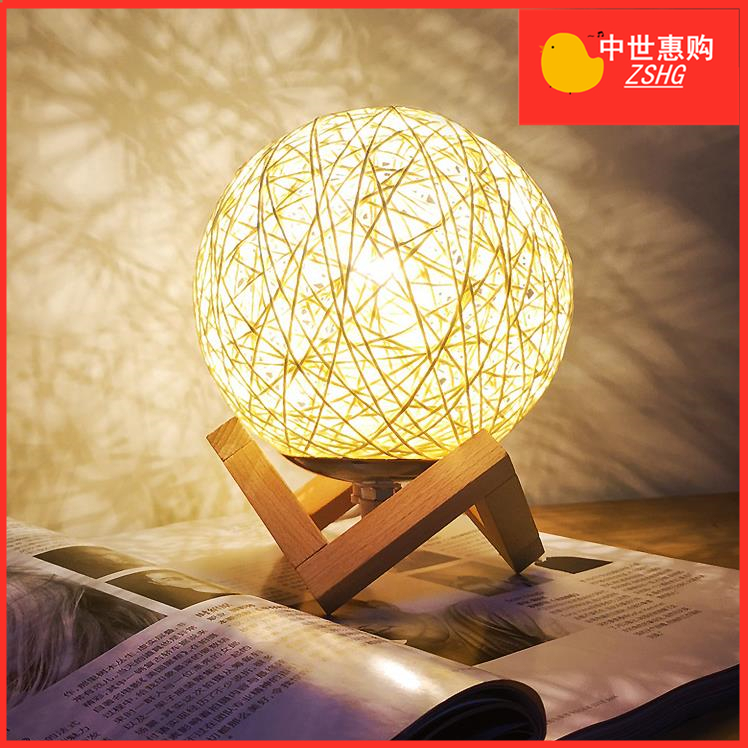 Soft light table lamp Bedroom bed small night light Girl small light remote control children's starry sky projection Dream sleep dimmable