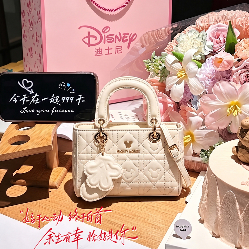 Disney Princess Diana Bag Women's Handbag 2026 New Model Practical Birthday Gift for Girlfriend Tote Shoulder Bag Disney Princess Diana Bag Women's Handbag 2026 New Model Practical Birthday Gift for Girlfriend Tote Shoulder Bag