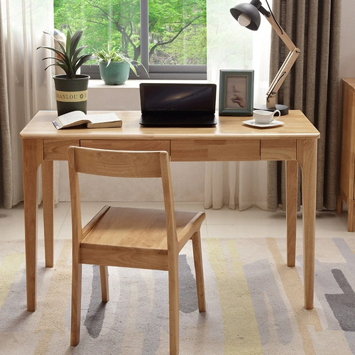 Стол северный твердый древесный домашний компьютер на стол 1,2 метра резиновый дерево маленький стойка квартир в японском стиле 1,5 метра письменное стол