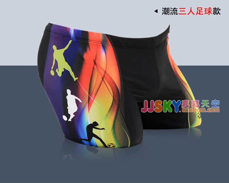 Thời trang nam bơi người lớn quần bơi nam quần boxer nam bốn góc bãi biển quần bơi áo tắm suối nước nóng XL - Nam bơi đầm quần bơi nam arena