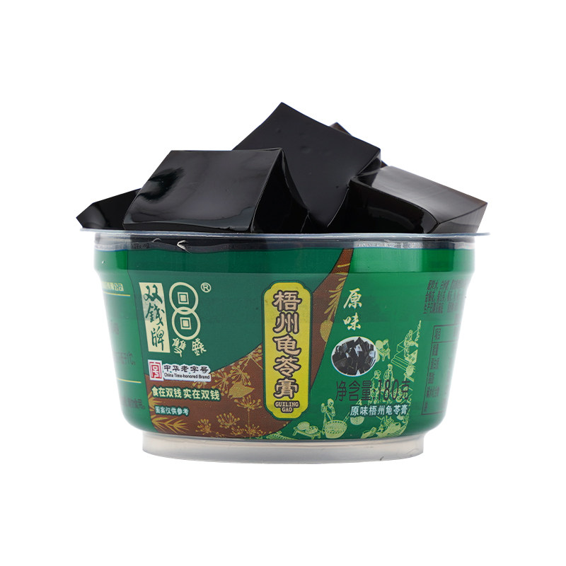 【新春福利】双钱牌 双钱原味龟苓膏180g*12碗装 19.9元 （需用券） 