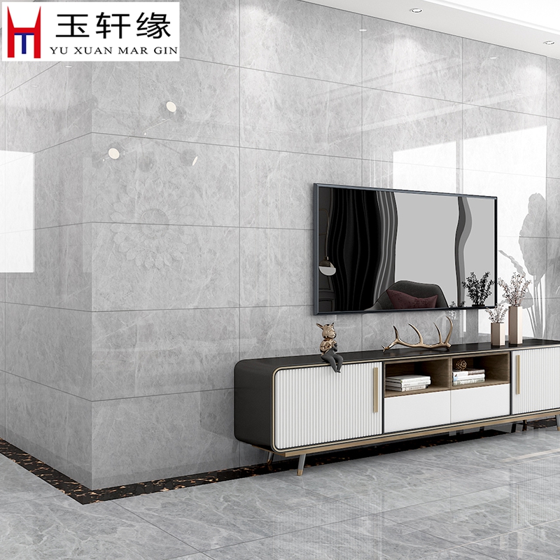 Living Room Wall Brick Tiles 400x800 Interior Wall Grey Brick Modern Minimalist Dining Room Genguan Kitchen Wall Brick Full Porcelain