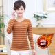 Áo thun dài tay áo ngắn tay ngắn tay đẫm máu cơ thể 桖 quần áo quần áo mùa thu áo sơ mi nữ trung niên cotton