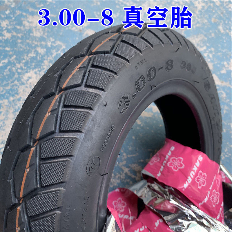 Sakura 3 00-8 vacuum tire electric car tire 300-8 electric tire vacuum tire 1 6