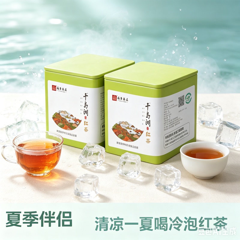 2626 New Tea Cold Brew Black Tea Qiandao Lake Tea Jiuqin Black Tea Trial Pack 50g*2
